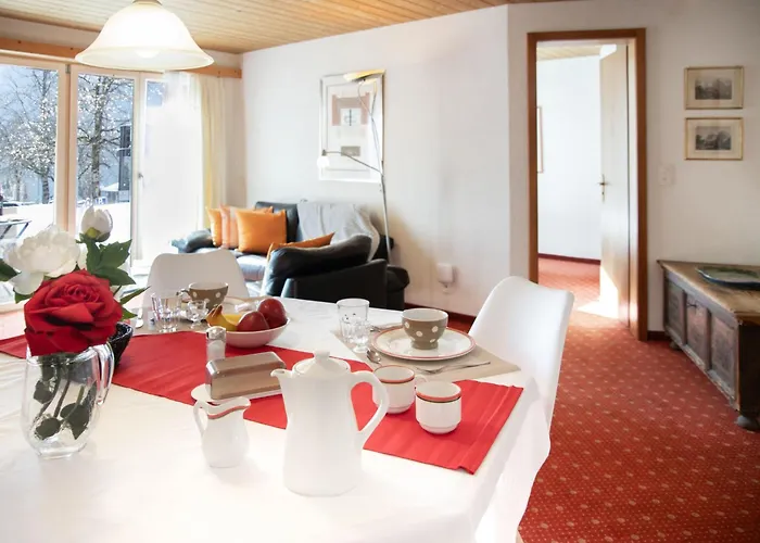 Апартаменты Apartment Chalet Abendrot Apartments-15 By Interhome *